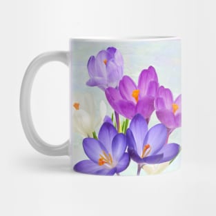 Spring Crocus Flowers Mug